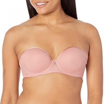 Freya Women's Pink Moulded Strapless Bra