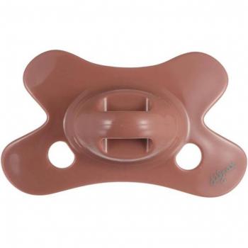 Difrax dudlík silikonový 0-6 m Natural Uni Růžový