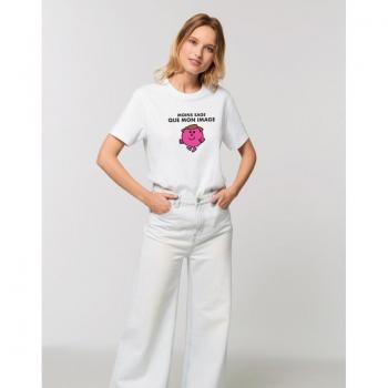 Damen-T-Shirt – WENIGER WEISE ALS MEIN BILD S in Weiß