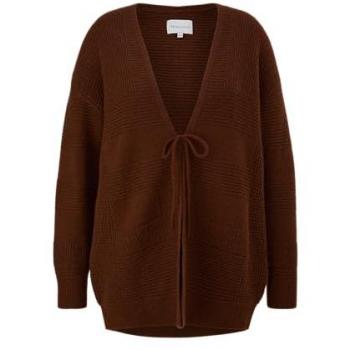 Modische Strickjacke in Struktur-Optik, Gr.46