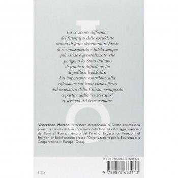 Unioni di fatto. Il problema giuridico. L'Insegnamento della Chiesa