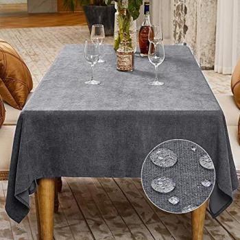 Mantel Gris Oscuro Impermeable LUOLUO 145x300cm