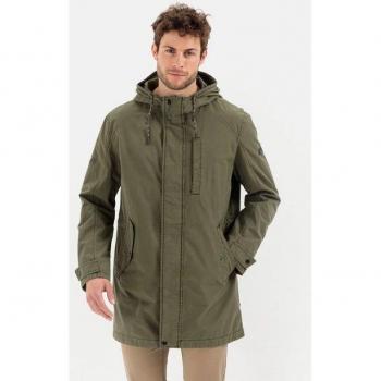 Cappotto Transizione Camel Active Verde Uomo 50% Cotone