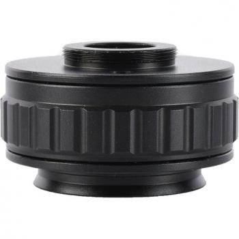 Adaptateur de montage C 0,5x pour caméra sur microscope trinoculaire