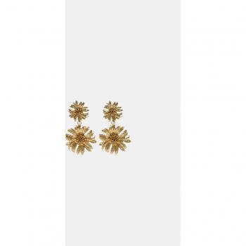 Stradivarius Oro: Orecchini Girasole