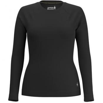 Maillot de corps en laine mérinos Smartwool noir femme
