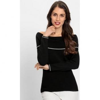 Pull Ashley Brooke Noir Femme