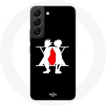 Samsung Galaxy S21 FE Case with Hunter x Hunter Manga Logo Black