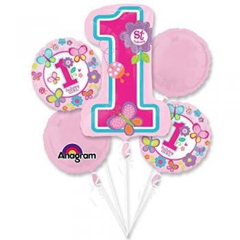 Birthday Girl Foam Balloons – Foil Pack