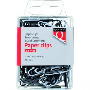 Paperclip Quantore 28mm assorti