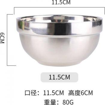 Sustainable Stainless Steel Insulated Bowl