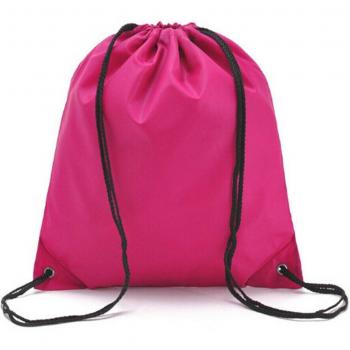 Simple Solid Color Drawstring Bag