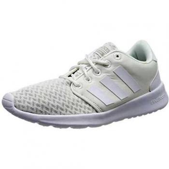 Adidas Qt Racer, Zapatillas de Correr Mujer, Blanco