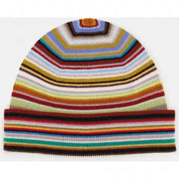 Gorro beanie de hombre con logo Paul Smith