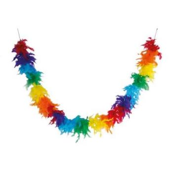 Accessoire de Soirée Boa Multicolore 180 cm