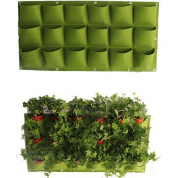 18/9 Green Felt Indoor Planting Bag