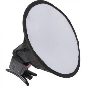Lightweight 20cm Round Flash Diffuser for Canon Cameras