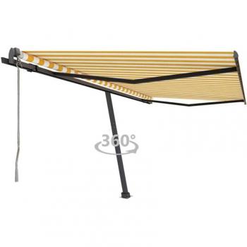 Tenda Da Sole Lusso Casadino 400x300 Gialla Bianca