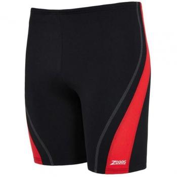 Bañador de natación Zoggs Eaton Mid Jammer E+S Hombre Negro, características: diseño en color negro, tejido resistente al cloro, ajuste cómodo, secado rápido, ideal para entrenamiento y competición