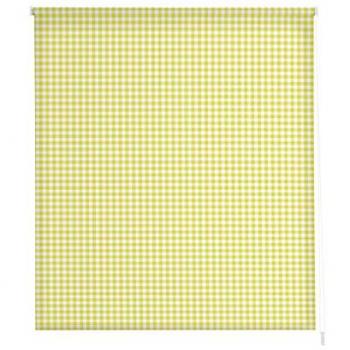 Estor Translúcido Personalizado Vichy-2 Amarillo 90 x 180 cm