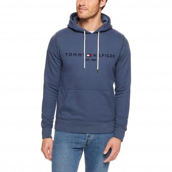 Tommy Hilfiger Hoody con Logo, Azul, XX-Large