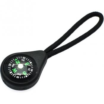 Zipper Pulls with Compass for Backpack