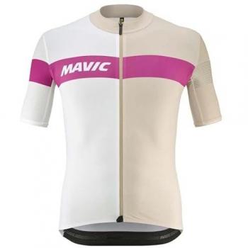 Mavic KSYRIUM Pro Trikot – Herren, Kurzarm, Beige