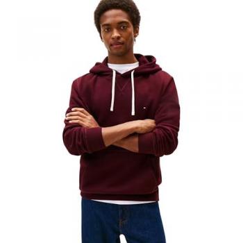 Hoodie Tommy Hilfiger rouge foncé S