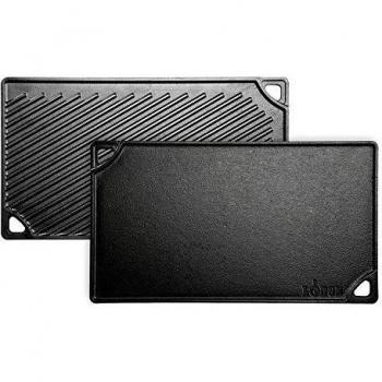 Double‑Sided Cast Iron Flat Top