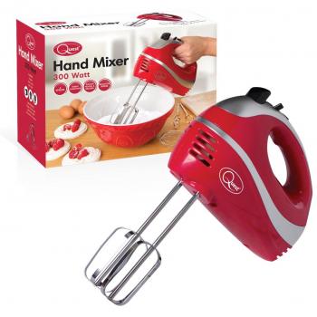 Quest 35820 Hand Mixer with Chrome Beaters