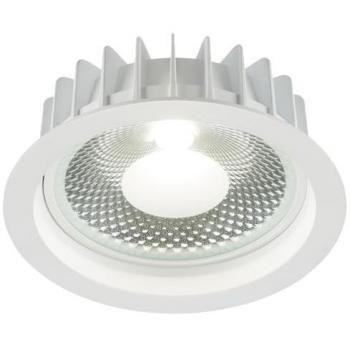 KnightsBridge COB LED Recessed Commercial Downlight 4000K 30W