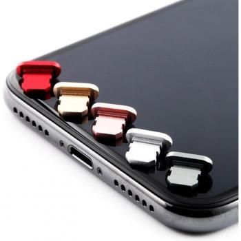 Cable de Carga Antipolvo iPhone X, XS y Max en Rosa