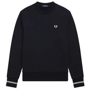 Fred Perry Men's Black Sweater in XL Size