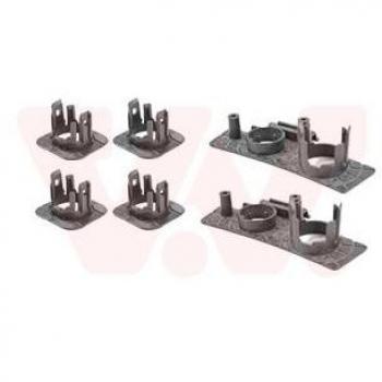 Halter für Einparkhilfe-Sensor A vorne B C Van Wezel 0670468