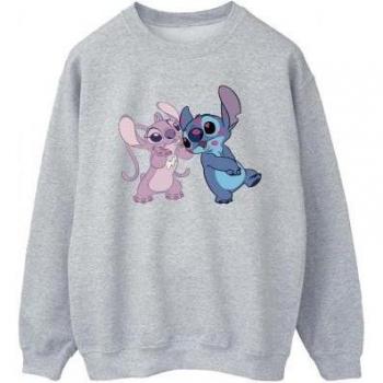 Felpa Lilo & Stitch da uomo in cotone