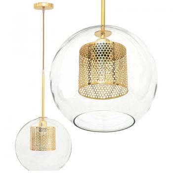 20x60 cm Glass Pendant Lamp by Toolight