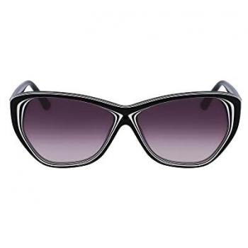 Vita Kvinna Solglasögon KL6103S 006 58 av Karl Lagerfeld
