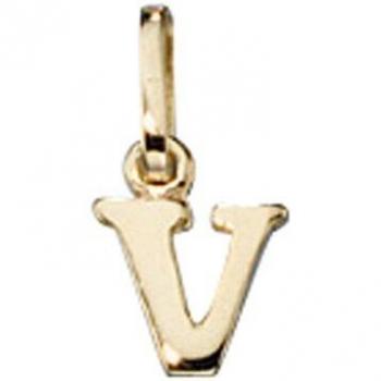 Anhänger V 333 Gold Gelbgold