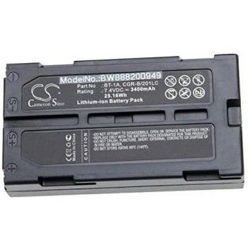 Vhbw Batterie de remplacement Topcon BT-1A, CGR-B/201LC pour Traceur GPS