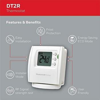 Honeywell Home DT2 Wall Thermostat 5 to 35 °C for THR840DEU
