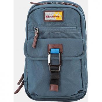 Mochila Lateral DISCOVERY Icon azul marino reciclado 8L