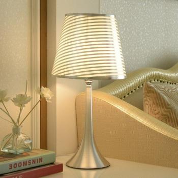 Contemporary White Light Desk Lamp with E27 Bulb
