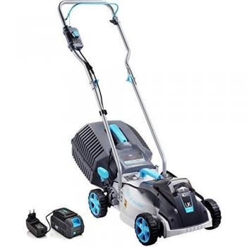 Swift Cordless Lawnmower Brushless Battery Lawn Mower with 2-in-1 Mulching System