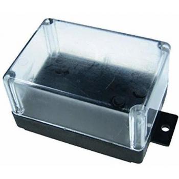 Boîtier Kemo G021 72 x 50 x 40 Noir, Transparent Thermoplastique 1 pc