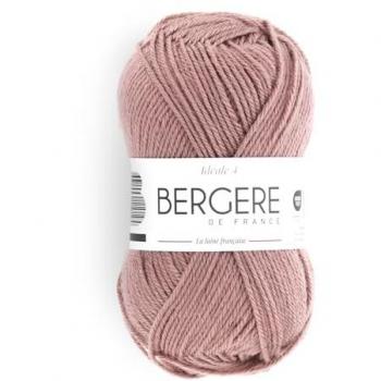 Pelote Bergère de France Idéale 4 – Bois Rose, 125 m, Laine/Acryl 50 %