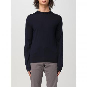 Maglia in Misto Lana Blu Uomo Manuel Ritz L