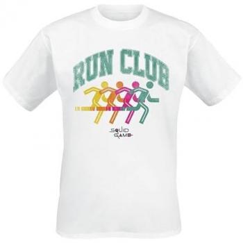 Squid Game Run Club Silhouette Top – Navy Blue