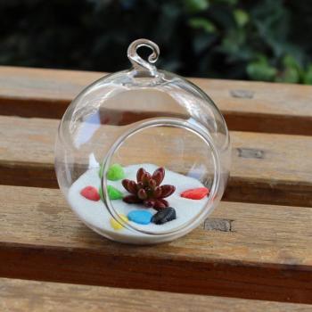 Mini boule murale transparente