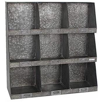 Webmarketpoint: Metall‑Aufbewahrungskiste, 9 Plätze