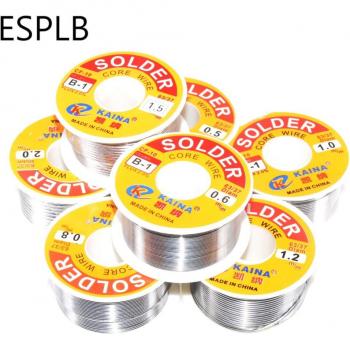 100G Kolophonium Lot Draht Zinn B-1 63/37 CF-10 Fluss 2,0% 1,0mm